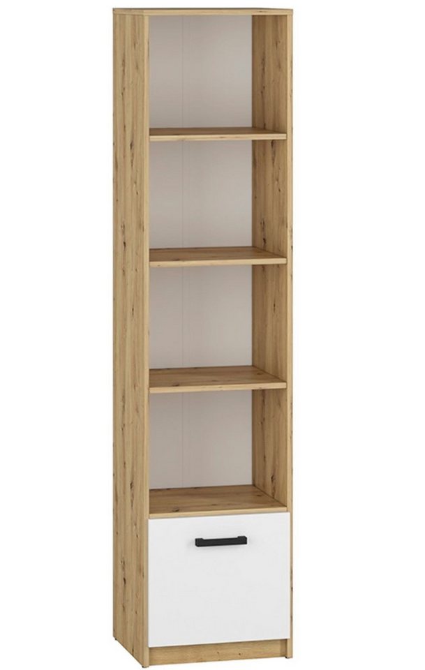 Marmex Möbel Standregal FINI 04 für Bücher, Spielzeug, Regal mit Schublade von Marmex Möbel