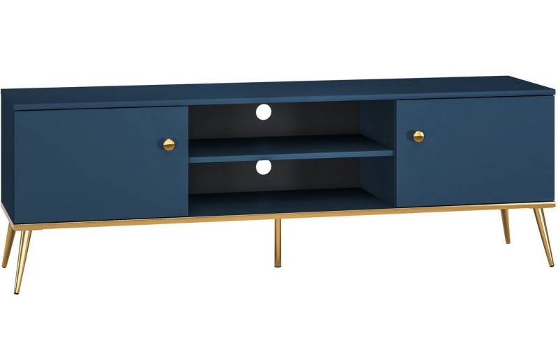 Marmex Möbel TV-Board MARINE 05 TV-Schrank Lowboard mit 2 Schranktüren Wohnzimmer von Marmex Möbel