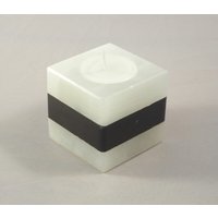 Teelichthalter in Quaderform Aus Marmor von MarmorArte