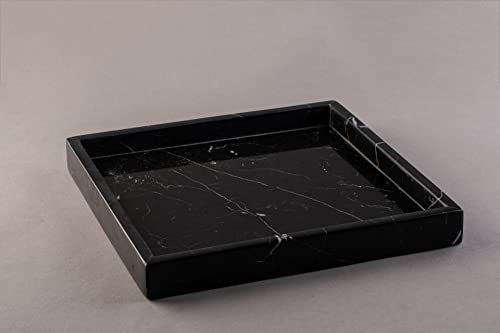 Celin Marmor Tablett aus edlem Marmor (schwarz) von Marmortrend Sehnsucht nach Einzigartigkeit