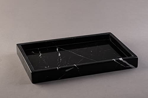 Klassik Marmor Tablett (schwarz) von Marmortrend Sehnsucht nach Einzigartigkeit