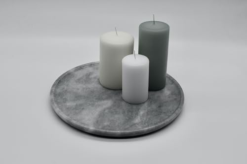 Marmor Tablett (grau) von Marmortrend Sehnsucht nach Einzigartigkeit