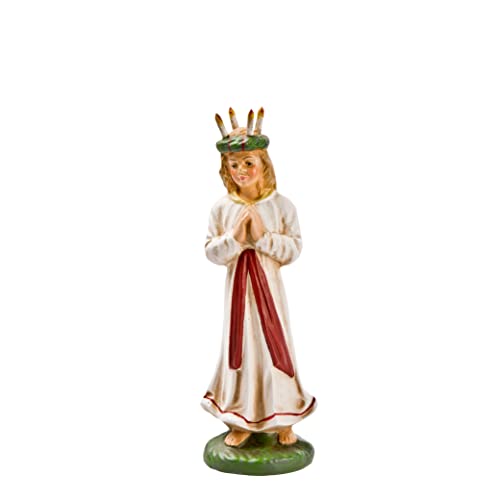 Marolin Lucia mit Lichterkranz, zu 11cm Figuren von Marolin