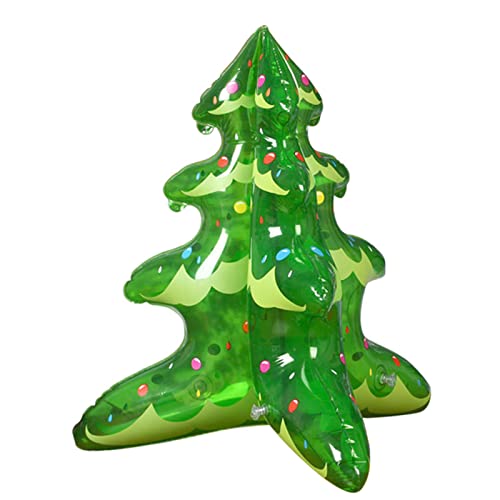 Marooma Kleine Aufblasbare Weihnachtsbaum Spielzeug, Weihnachten Aufblasbare Spielzeug Dekoration PVC Mini Weihnachtsbaum Spielzeug Künstliche Aufblasbare Weihnachtsbaum Spielzeug für Xmas Dekoration von Marooma