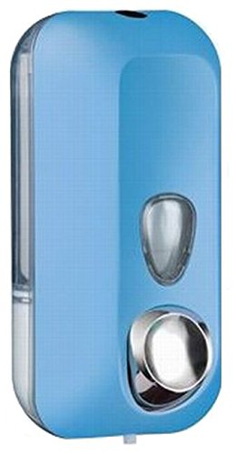 MarPlast 714 Seifenspender Wandmontage blau, Soap Dispenser, 550 ml, Kunststoff Soft Touch von Marplast S.p.A.