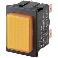 Marquardt 1660.0201 1660.0201 Druckschalter 250 V/AC 16 A 2 x Aus/Ein rastend Orange (L x B) 25 mm x von Marquardt
