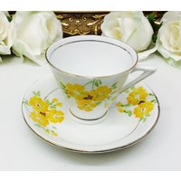 Art Deco Phoenix Teetasse Mit Untertasse Art Deco Phoenix Teetasse Mit Untertasse von MarquisTreasures
