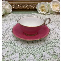 Aynsley Teetasse Mit Untertasse Um 1925-1934 von MarquisTreasures