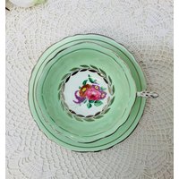 Paragon Double Warranted Teetasse Mit Untertasse Circa 1939-1949 von MarquisTreasures