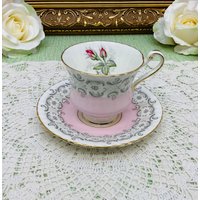 Paragon Teetasse Mit Untertasse Circa 1960Er von MarquisTreasures