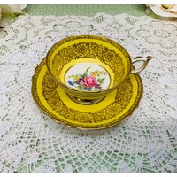 Paragon Teetasse Mit Unterteller Circa 1939-1949 von MarquisTreasures