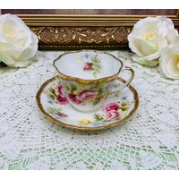 Queens Teetasse Mit Untertasse von MarquisTreasures