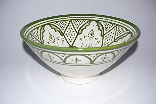 Marokkanische Orientalische Keramik Schüssel Obst Salat Müsli Ø 30 cm von Marrakech Accessoires