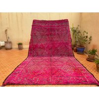 Beni Mguild Teppich Vintage Rosa - Berber 2, 5 X 3, 0 Meter Handgemachter Authentisch von Marrakechology
