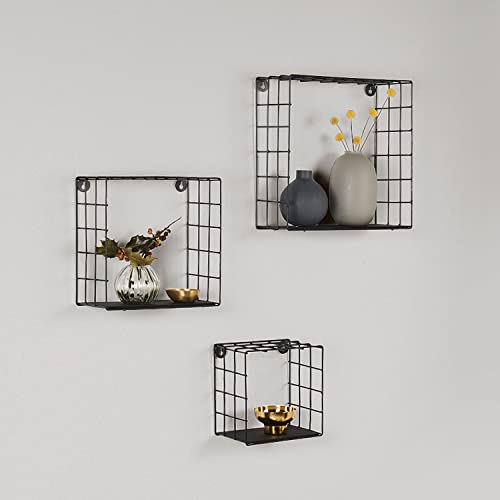3er Set Wandregal Hängeregal aus Metall Sidney von Marrakesch Orient & Mediterran Interior
