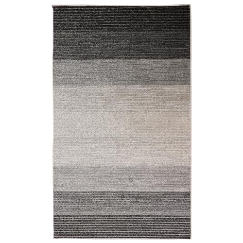 Marrakesch Teppich Hochflor Basti 120 x 170 cm | Wohnzimmerteppich rutschfest & Flauschig | Modernes Design für Wohnzimmer Schlafzimmer oder Kinderzimmer von Marrakesch Orient & Mediterran Interior