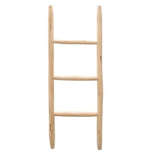 Marrakesch Boho Deko Dekoleiter aus Holz 92cm Handtuchleiter Manon Natur als Handtuchständer freistehend im Bad Marrakesch Boho Deko Dekoleiter aus Holz 92cm Handtuchleiter Manon Natur als Handtuchständer freistehend im Bad von Marrakesch Orient & Mediterran Interior