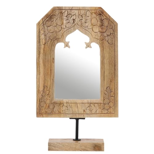 Marrakesch Orient & Mediterran Interior Boho Deko Schminkspiegel Standspiegel aus Holz Akaash -2- von Marrakesch Orient & Mediterran Interior