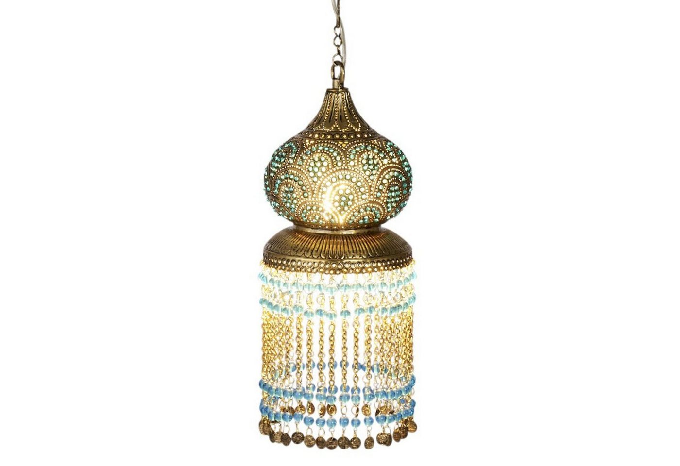 Marrakesch Orient & Mediterran Interior Deckenleuchte Hängeleuchte Gahdir Türkis 40x16cm, Orientalische Lampe aus Messing, ohne Leuchtmittel, Handarbeit Marrakesch Orient & Mediterran Interior Deckenleuchte Hängeleuchte Gahdir Türkis 40x16cm, Orientalische Lampe aus Messing, ohne Leuchtmittel, Handarbeit von Marrakesch Orient & Mediterran Interior