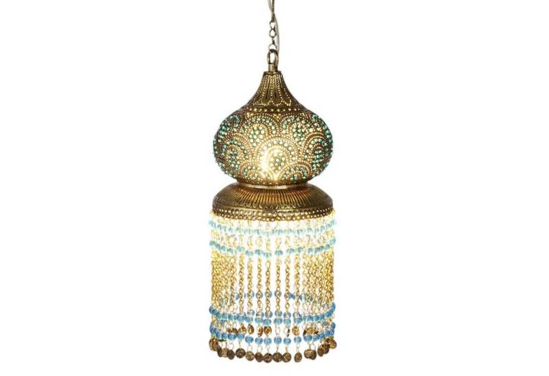 Marrakesch Orient & Mediterran Interior Deckenleuchte Hängeleuchte Gahdir Türkis 40x16cm, Orientalische Lampe aus Messing, ohne Leuchtmittel, Handarbeit Marrakesch Orient & Mediterran Interior Deckenleuchte Hängeleuchte Gahdir Türkis 40x16cm, Orientalische Lampe aus Messing, ohne Leuchtmittel, Handarbeit von Marrakesch Orient & Mediterran Interior
