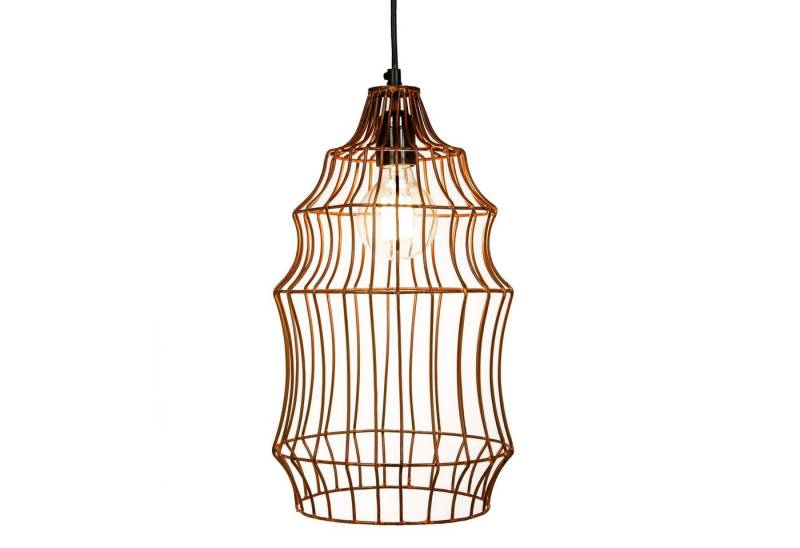 Marrakesch Orient & Mediterran Interior Pendelleuchte Vintage Pendelleuchte Range 41cm, Industrielle Kupfer-Look Hängelampe, ohne Leuchtmittel, Handarbeit von Marrakesch Orient & Mediterran Interior