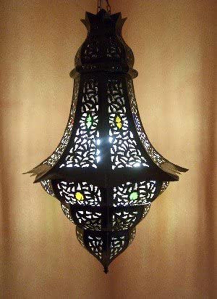 Marrakesch Orient & Mediterran Interior Deckenleuchte Orientalische Lampe Pendelleuchte Rostfarben Elmas von Marrakesch Orient & Mediterran Interior