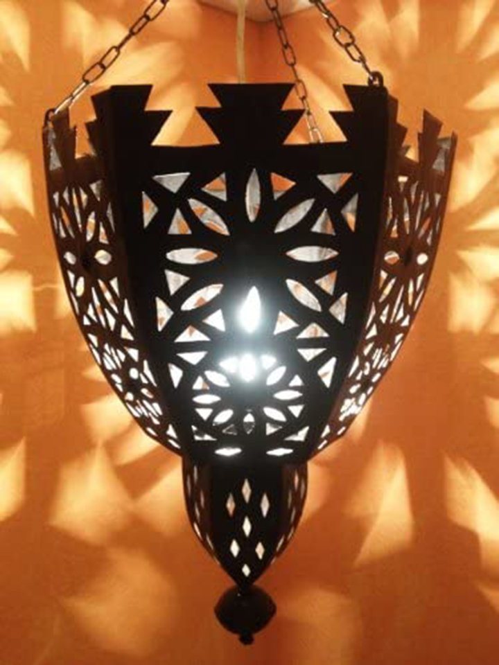 Marrakesch Orient & Mediterran Interior Deckenleuchte Orientalische Lampe Pendelleuchte Schwarz Frana von Marrakesch Orient & Mediterran Interior