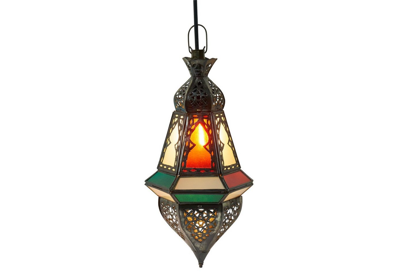 Marrakesch Orient & Mediterran Interior Deckenleuchten Orientalische Lampe Pendelleuchte Anya 35cm, Hängeleuchte, ohne Leuchtmittel, Handarbeit von Marrakesch Orient & Mediterran Interior