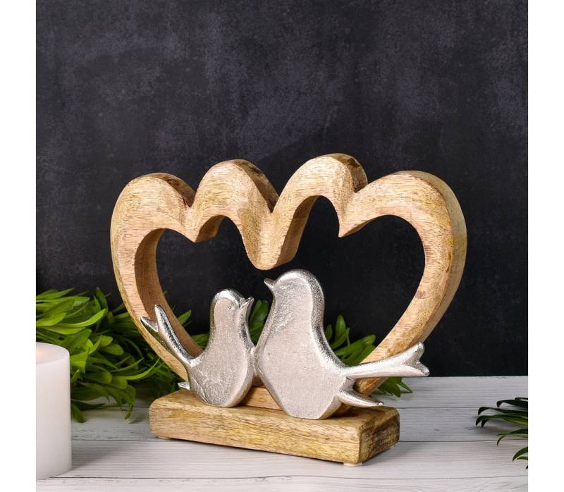 Marrakesch Orient & Mediterran Interior Dekoobjekt Dekofigur Herz Amour -5- Holz Aluminium Aufsteller Handarbeit H 20cm, Handarbeit Marrakesch Orient & Mediterran Interior Dekoobjekt Dekofigur Herz Amour -5- Holz Aluminium Aufsteller Handarbeit H 20cm, Handarbeit von Marrakesch Orient & Mediterran Interior
