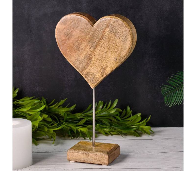 Marrakesch Orient & Mediterran Interior Dekoobjekt Dekofigur Herz Amour -6- Holz Metall Handarbeit Naturdesign H 27cm, Handarbeit Marrakesch Orient & Mediterran Interior Dekoobjekt Dekofigur Herz Amour -6- Holz Metall Handarbeit Naturdesign H 27cm, Handarbeit von Marrakesch Orient & Mediterran Interior
