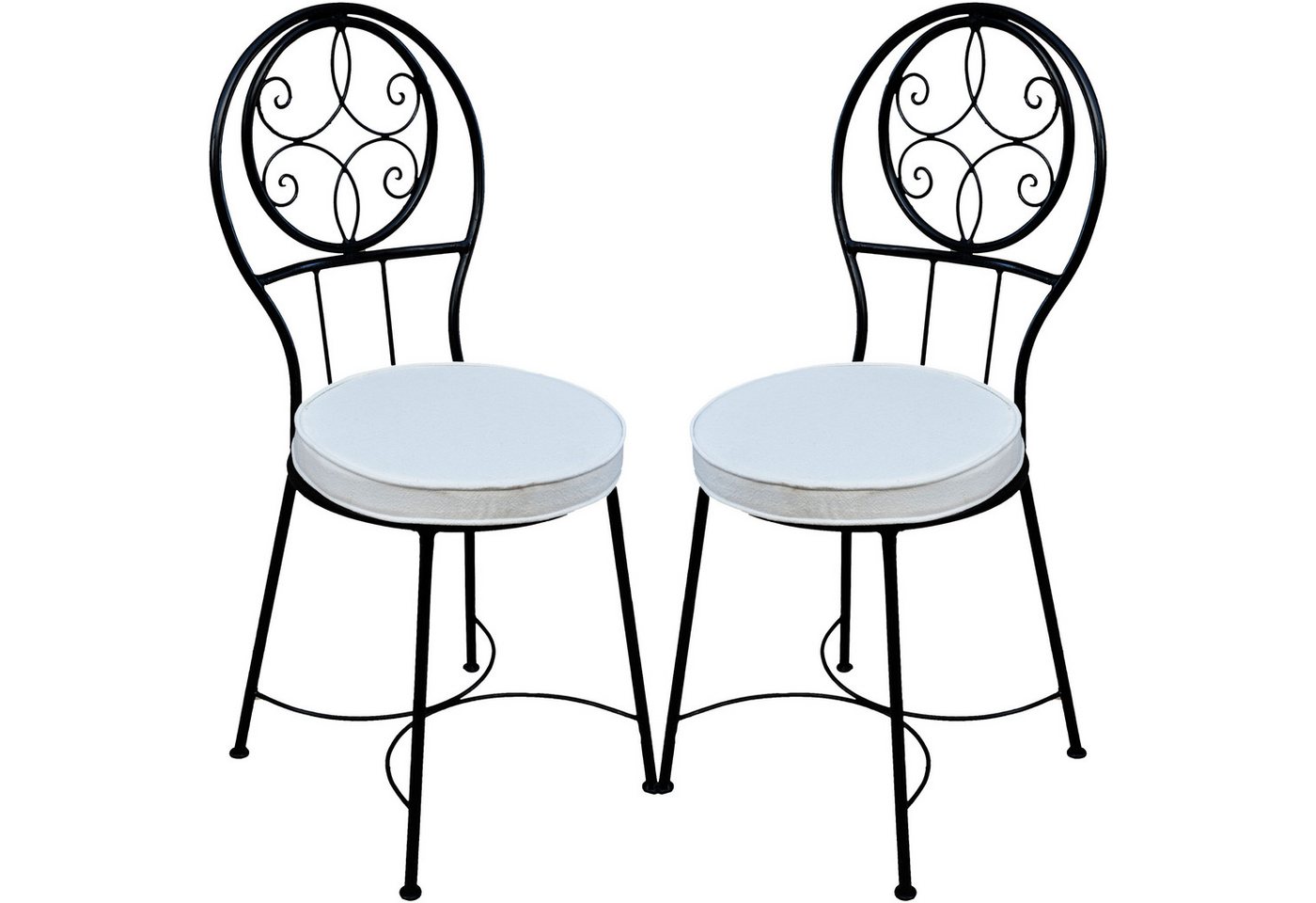 Marrakesch Orient & Mediterran Interior Gartenstuhl 2er Set Mediterranner Stuhl Gartenstuhl Balkonstuhl Terrassa von Marrakesch Orient & Mediterran Interior