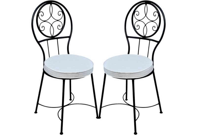 Marrakesch Orient & Mediterran Interior Gartenstuhl 2er Set Mediterranner Stuhl Gartenstuhl Balkonstuhl Terrassa von Marrakesch Orient & Mediterran Interior