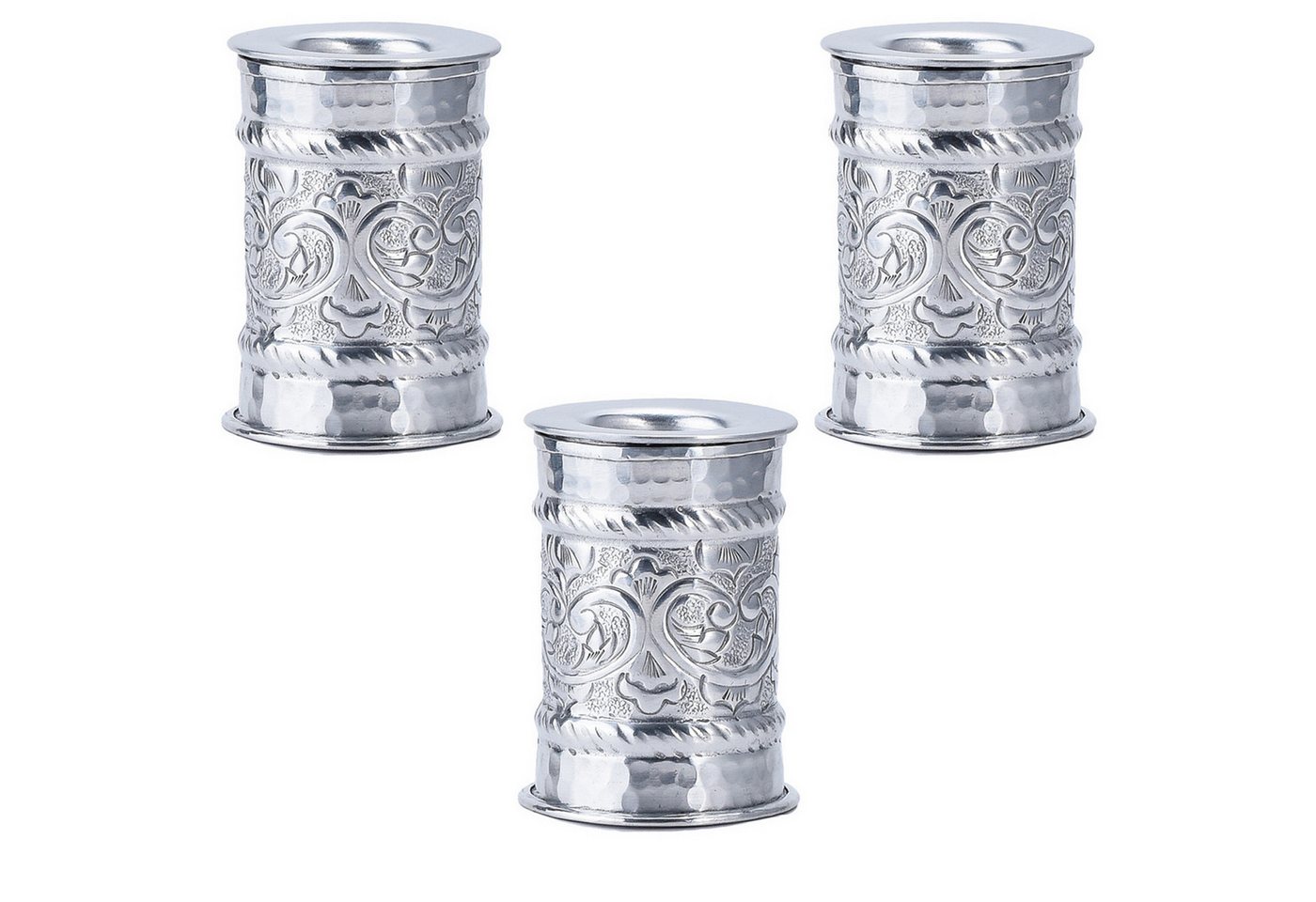Marrakesch Orient & Mediterran Interior Teelichthalter 3er Set Orientalische Teelichthalter Kerzenhalter Dekoration Doha 1, Handarbeit Marrakesch Orient & Mediterran Interior Teelichthalter 3er Set Orientalische Teelichthalter Kerzenhalter Dekoration Doha 1, Handarbeit von Marrakesch Orient & Mediterran Interior