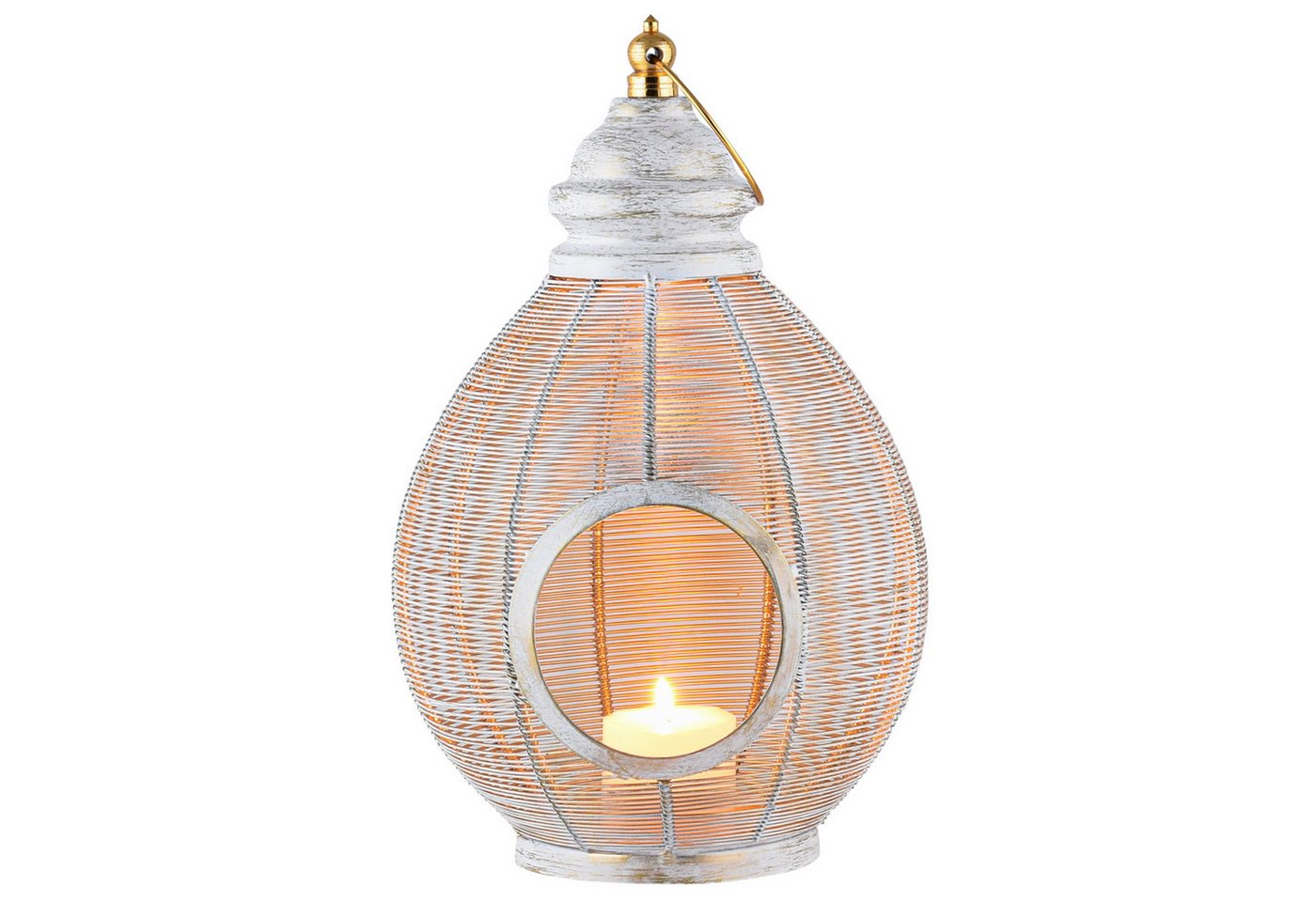 Marrakesch Orient & Mediterran Interior Teelichthalter Boho Deko Windlicht Teelichthalter Laterne Tamas (1 St), Handarbeit von Marrakesch Orient & Mediterran Interior