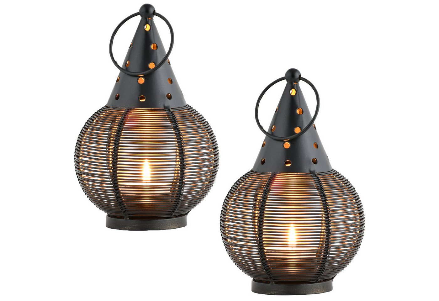 Marrakesch Orient & Mediterran Interior Teelichthalter 2er Set Gothic Deko Windlicht Teelichthalter Balkondeko Simta, Handarbeit Marrakesch Orient & Mediterran Interior Teelichthalter 2er Set Gothic Deko Windlicht Teelichthalter Balkondeko Simta, Handarbeit von Marrakesch Orient & Mediterran Interior