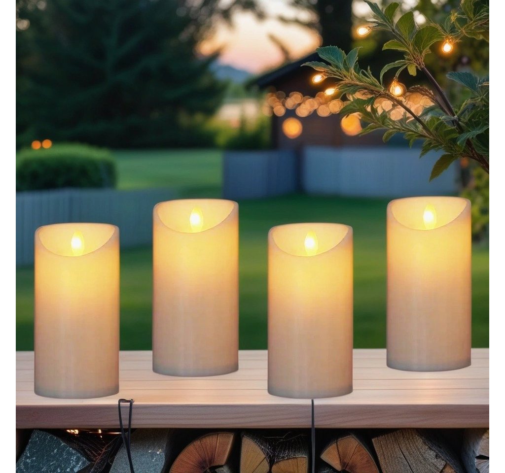 Marrakesch Orient & Mediterran Interior LED-Kerze 4er Set Vintage Echtwachs LED Kerze 15cm Marrakesch Orient & Mediterran Interior LED-Kerze 4er Set Vintage Echtwachs LED Kerze 15cm von Marrakesch Orient & Mediterran Interior