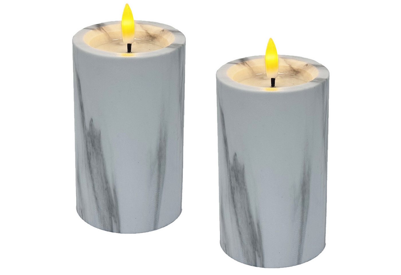 Marrakesch Orient & Mediterran Interior LED-Kerze 2er Set LED Kerze Hony (2-tlg) von Marrakesch Orient & Mediterran Interior