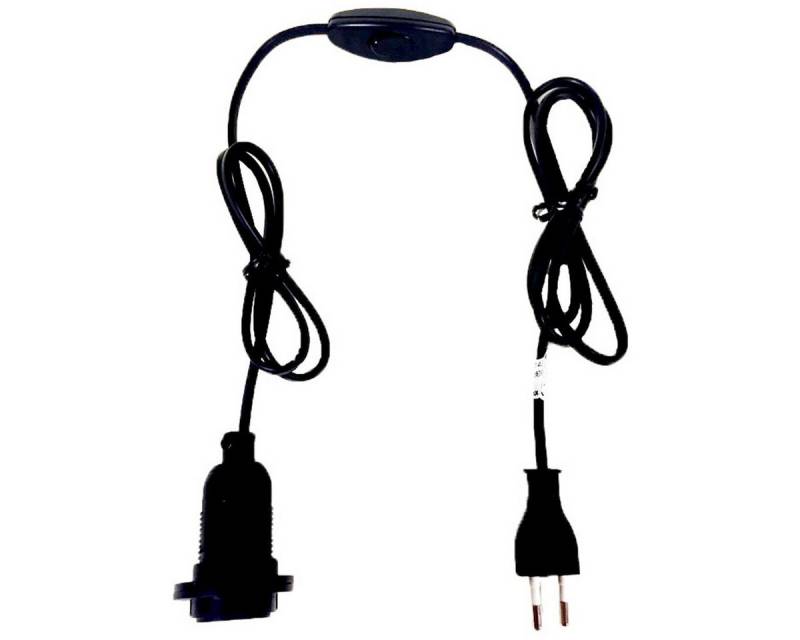 Marrakesch Orient & Mediterran Interior Lampenfassung Elektrik Kabel mit E14 Fassung, Kabel mit Schalter und Fassung von Marrakesch Orient & Mediterran Interior
