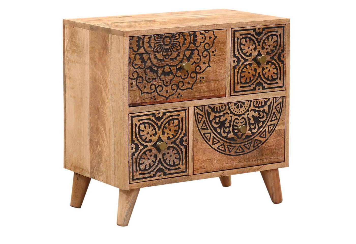 Marrakesch Orient & Mediterran Interior Nachttisch Orientalische Möbel Nachttisch Kommode Nachtschrank Narjo (1-St) von Marrakesch Orient & Mediterran Interior