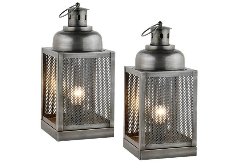 Marrakesch Orient & Mediterran Interior Nachttischlampe 2er Set Moderne Lampe Tischlampe Nachttischlampe Ceed Silber, E27, Handarbeit Marrakesch Orient & Mediterran Interior Nachttischlampe 2er Set Moderne Lampe Tischlampe Nachttischlampe Ceed Silber, E27, Handarbeit von Marrakesch Orient & Mediterran Interior