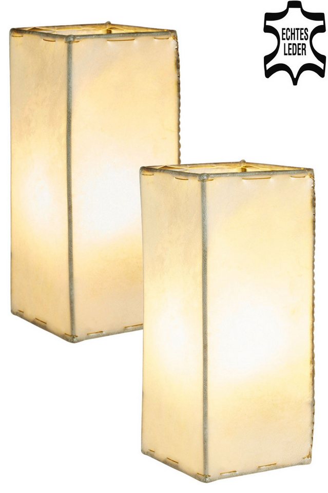 Marrakesch Orient & Mediterran Interior Nachttischlampe 2er Set Nachttischlampe Tischlampe Lampe Janka natur, 2er SET, Handarbeit Marrakesch Orient & Mediterran Interior Nachttischlampe 2er Set Nachttischlampe Tischlampe Lampe Janka natur, 2er SET, Handarbeit von Marrakesch Orient & Mediterran Interior