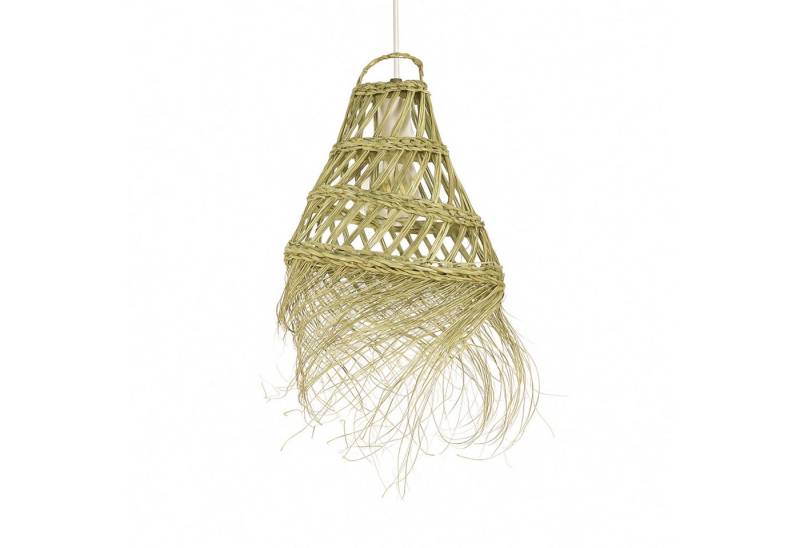 Marrakesch Orient & Mediterran Interior Pendelleuchte Pendelleuchte Bayamo, Boho Hängelampe aus Doumpalmenblatt Stroh 28cm, Handarbeit von Marrakesch Orient & Mediterran Interior