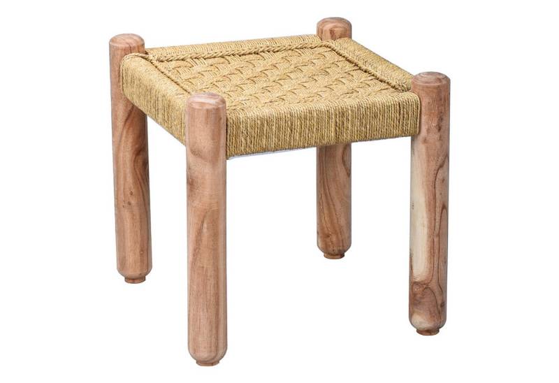 Marrakesch Orient & Mediterran Interior Sitzhocker Boho Style Hocker Sitzkocker Josue 36cm, Handarbeit von Marrakesch Orient & Mediterran Interior