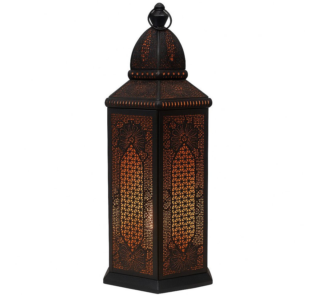 Marrakesch Orient & Mediterran Interior Stehlampe Orientalische Stehlampe Yagmur aus Metall im Boho Design 75cm E27 von Marrakesch Orient & Mediterran Interior