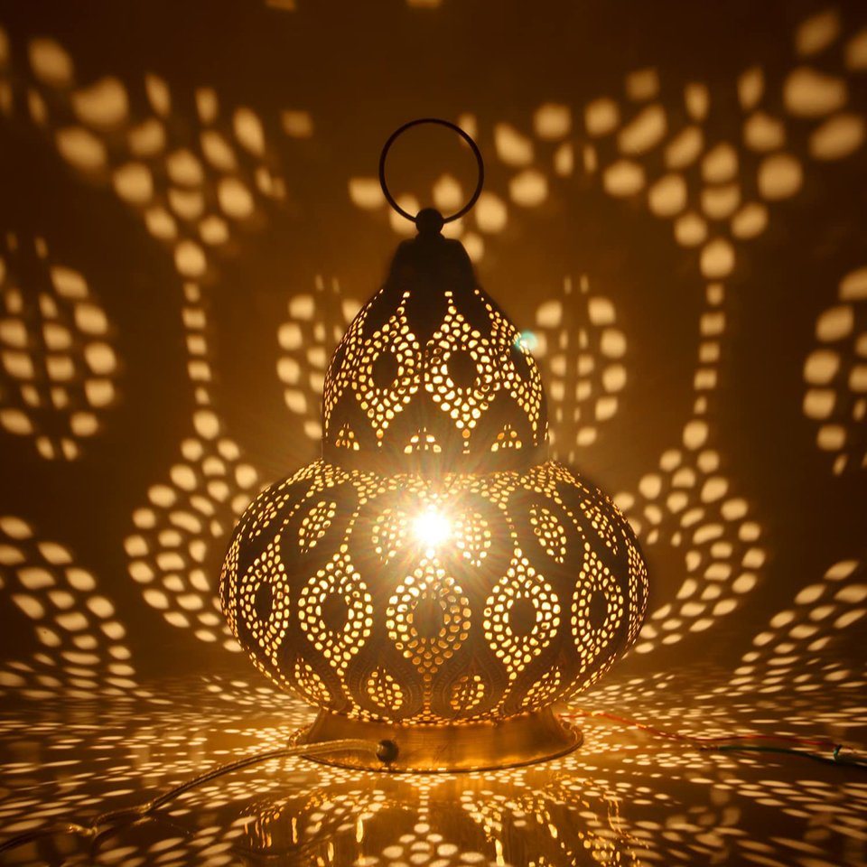 Marrakesch Orient & Mediterran Interior Stehlampe Orientalische Tischlampe Lampe Noumi, Marokkanische Stehleuchte von Marrakesch Orient & Mediterran Interior