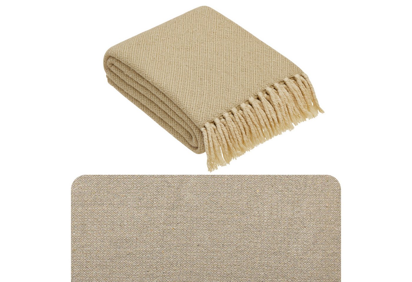 Marrakesch Orient & Mediterran Interior Tagesdecke Calix Tagesdecke Decke Beige 125x150 aus Baumwolle, Boho Modern Deko Marrakesch Orient & Mediterran Interior Tagesdecke Calix Tagesdecke Decke Beige 125x150 aus Baumwolle, Boho Modern Deko von Marrakesch Orient & Mediterran Interior