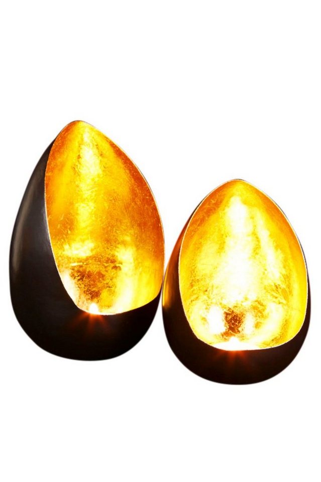 Marrakesch Orient & Mediterran Interior Teelichthalter 2er Set Orientalische Windlichter Namik (2 St), Handarbeit von Marrakesch Orient & Mediterran Interior