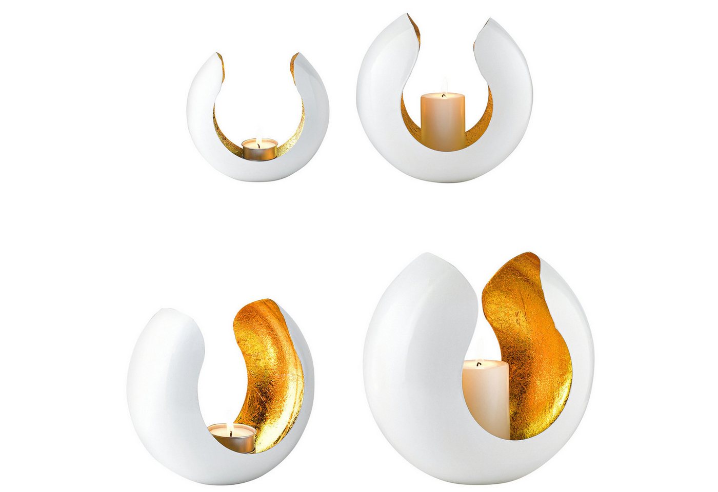 Marrakesch Orient & Mediterran Interior Teelichthalter 2er Set Deko Aesthetic Teelichthalter Kerzenhalter Kumas Weiss, Handarbeit Marrakesch Orient & Mediterran Interior Teelichthalter 2er Set Deko Aesthetic Teelichthalter Kerzenhalter Kumas Weiss, Handarbeit von Marrakesch Orient & Mediterran Interior