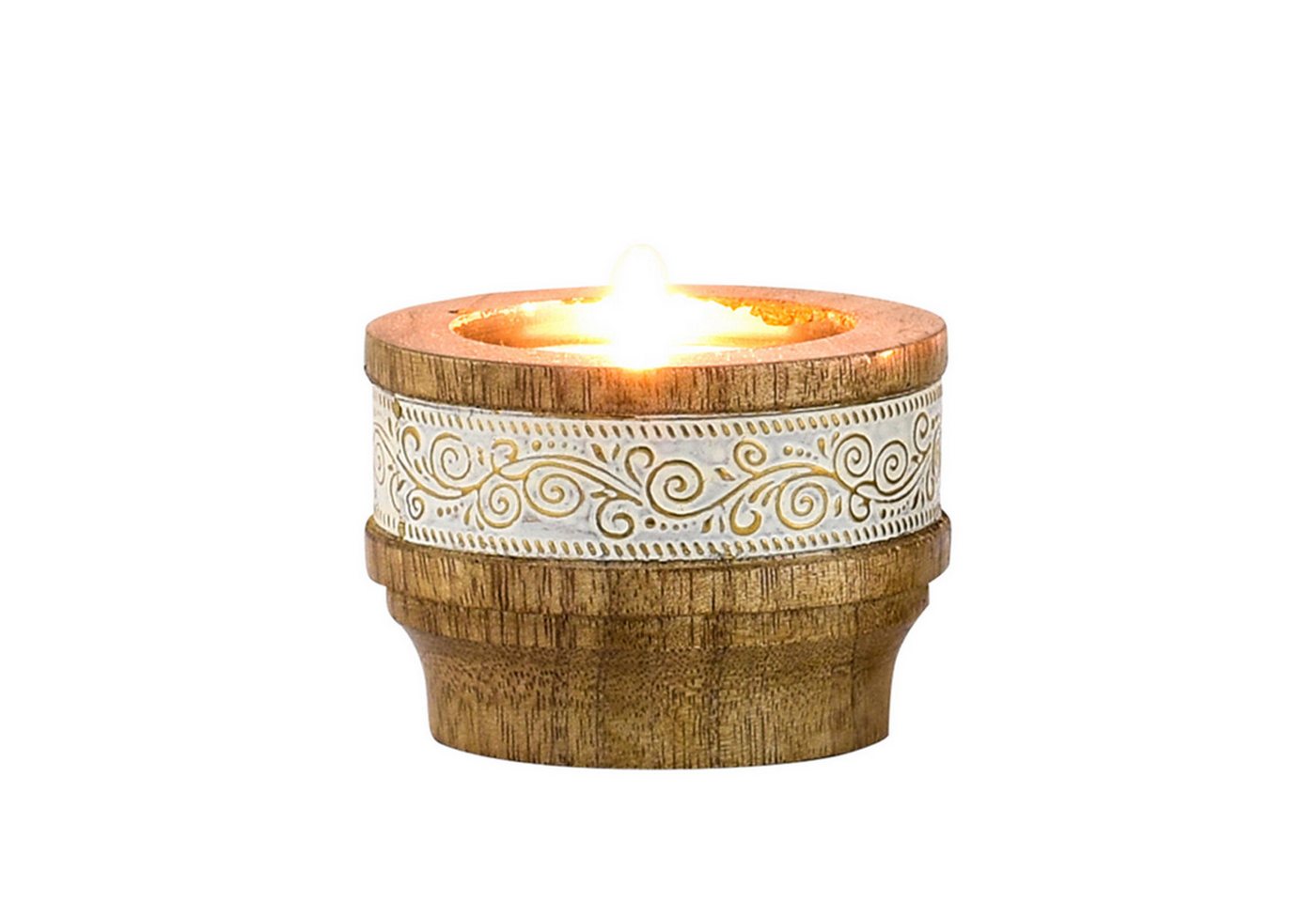 Marrakesch Orient & Mediterran Interior Kerzenständer Boho Deko Teelichthalter Kerzenständer aus Holz Hannan, Handarbeit Marrakesch Orient & Mediterran Interior Kerzenständer Boho Deko Teelichthalter Kerzenständer aus Holz Hannan, Handarbeit von Marrakesch Orient & Mediterran Interior