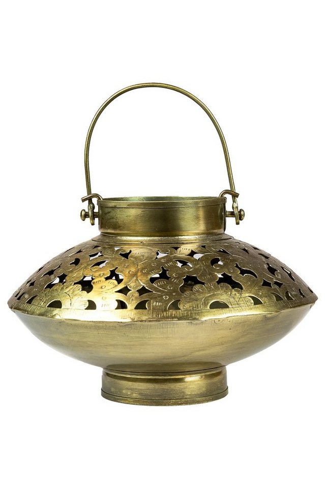 Marrakesch Orient & Mediterran Interior Teelichthalter Orientalisches Windlicht Buddha, orientalischer Teelichthalter, Handarbeit von Marrakesch Orient & Mediterran Interior